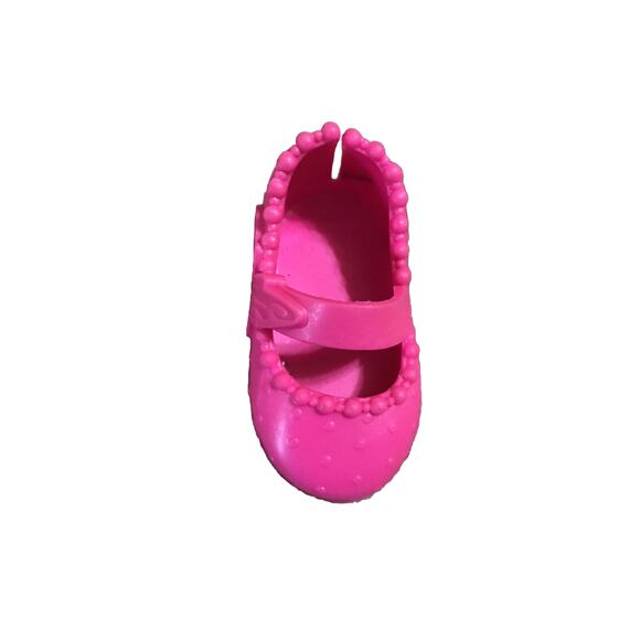 Fancy Nancy Pink Butterfly Right Shoe ONLY One Shoe 2 3/8” X 1 1/2” - Picture 1 of 5
